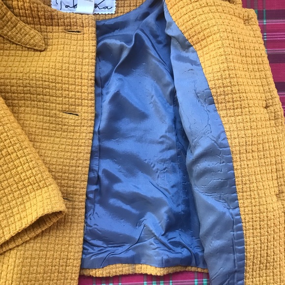 anthropolgie tabitha goldenrod blazer 10 - Picture 3 of 4